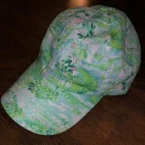 NWOT Lilly Pulitzer Honda Classic Golf RUN AROUND HAT Adjustable Band